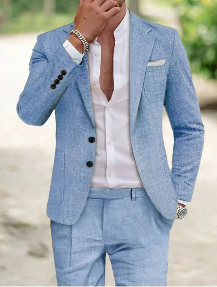 Evan | Men Formal Slim Fit Two Piece Suit