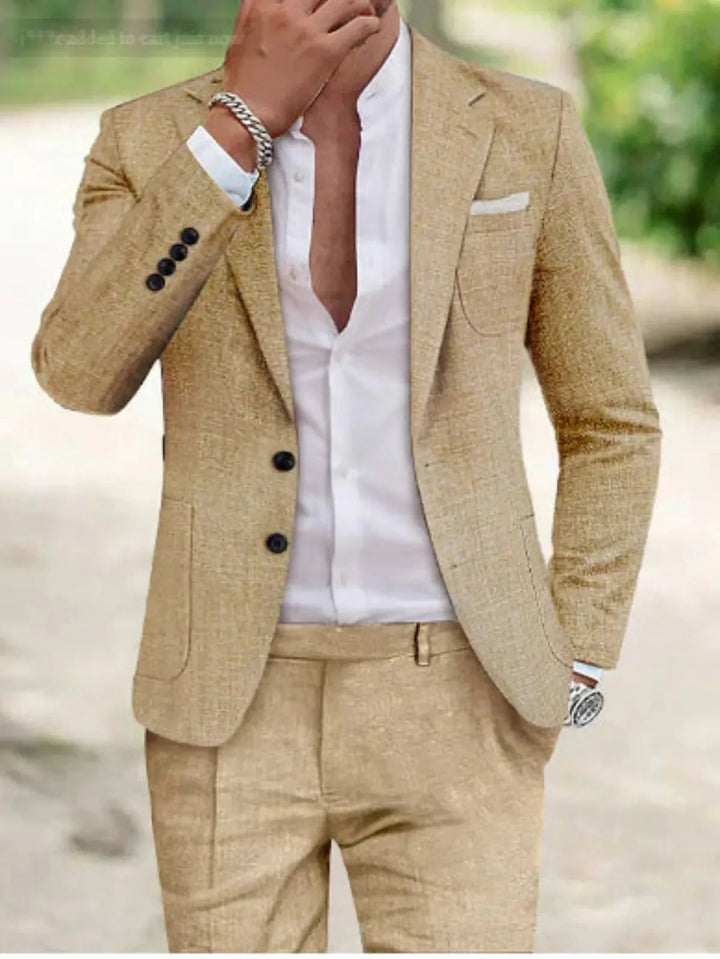 Evan | Men Formal Slim Fit Two Piece Suit