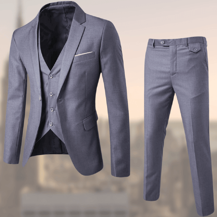 Eric | Men Three Piece Classic Formal Suit Set