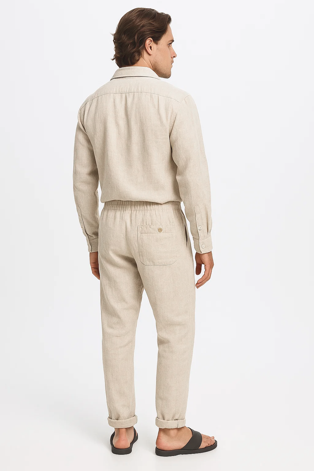 Skinny Trousers | Milo – Ecru