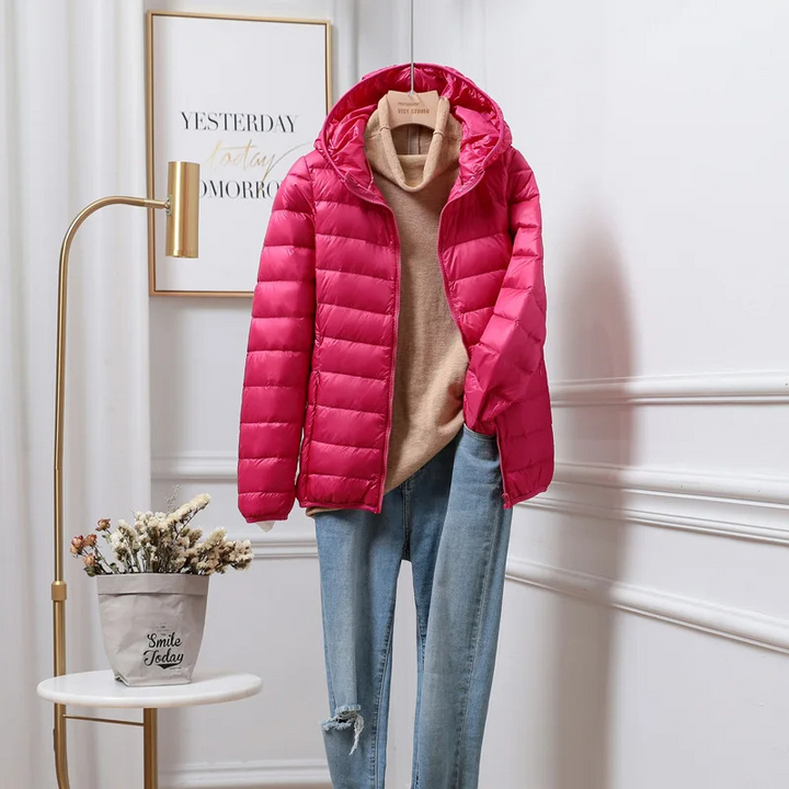Daisy | Women's Slim Fit Mid-Length Puffer Jacket