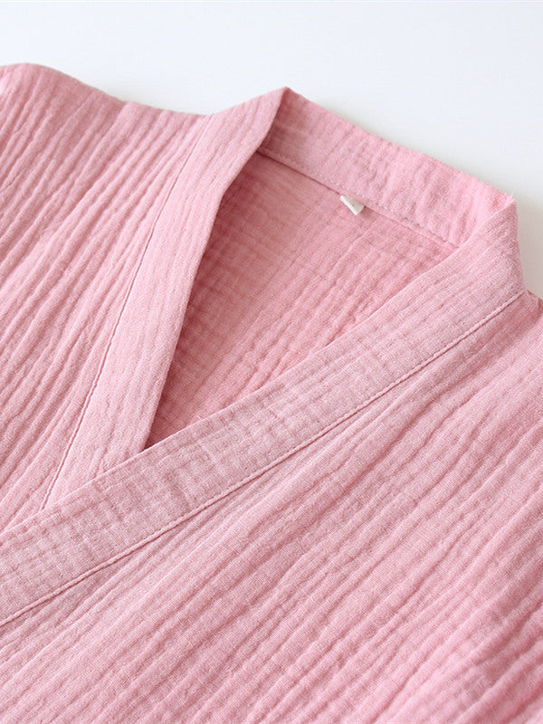 Hailey | Women’s Wrap Style Two-Piece Pajama Set