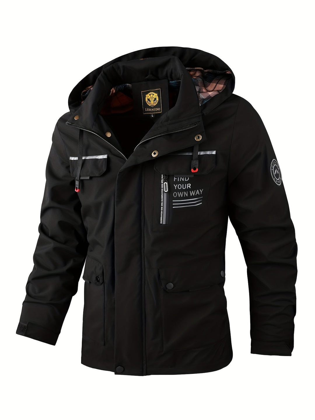 Aaron | Men’s Hooded Lightweight Waterproof Rain Jacket