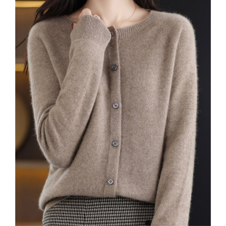 Jacqueline | Soft Button-Down Sweater for Women