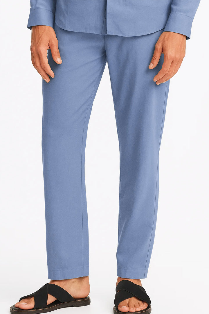 Relaxed Trousers | Cael – Powder Blue