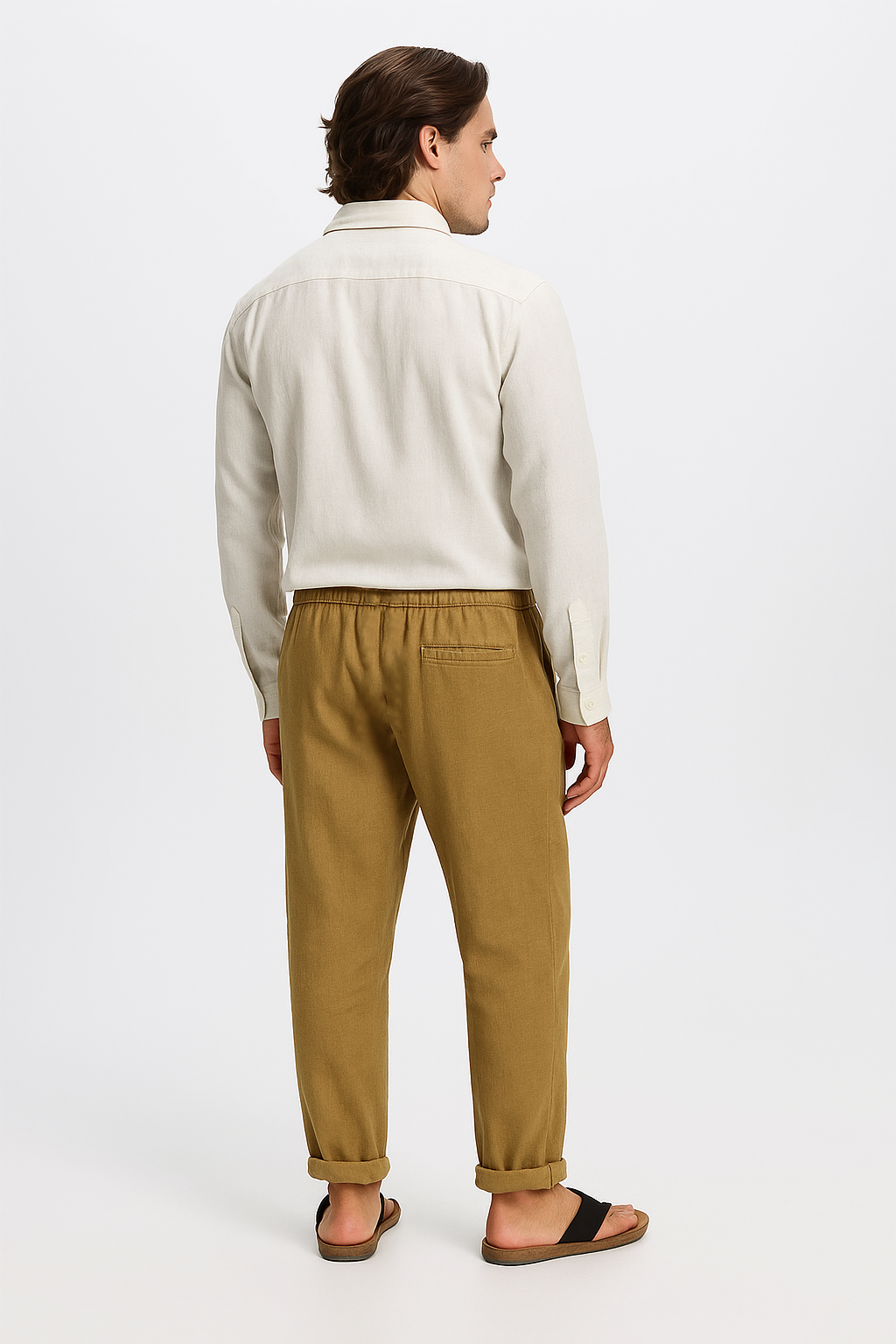 Skinny Trousers | Emil – Mustard