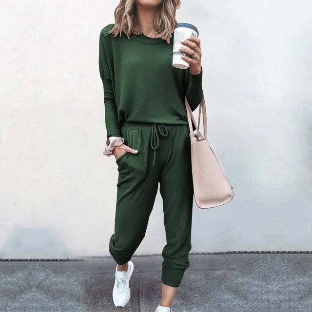 Emma | Women’s  Two Piece Casual Matching Loungewear Sets