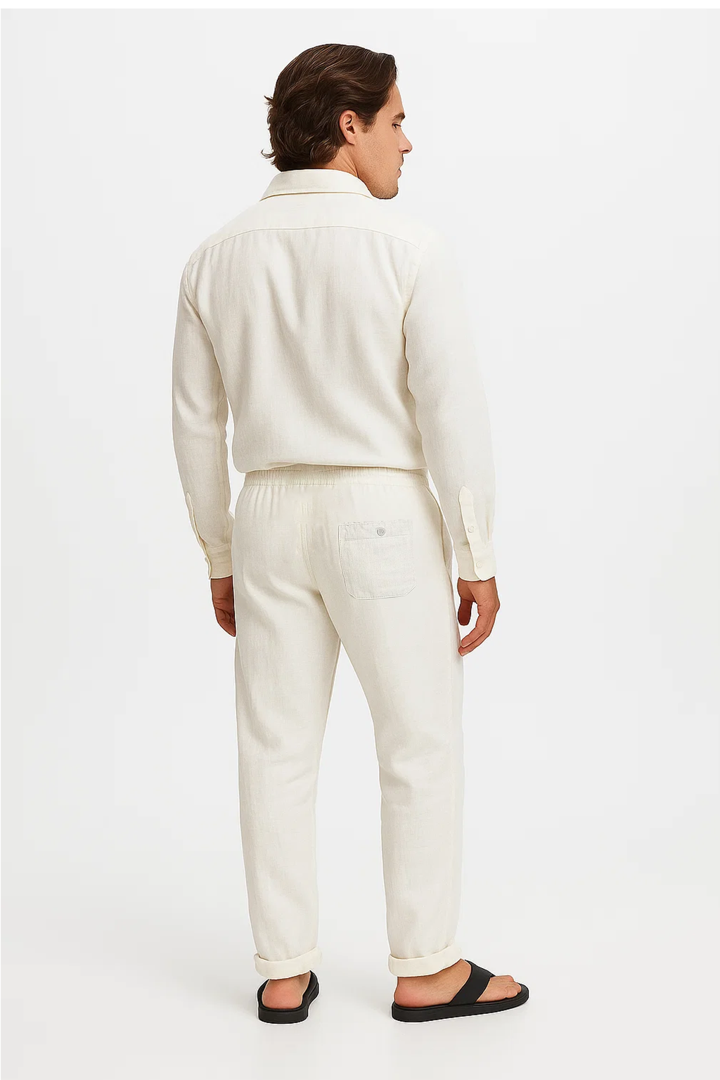 Skinny Trousers | Lior – Eggshell