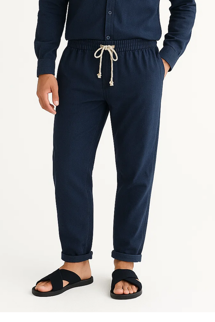 Skinny Trousers | Jalen – Navy Blue