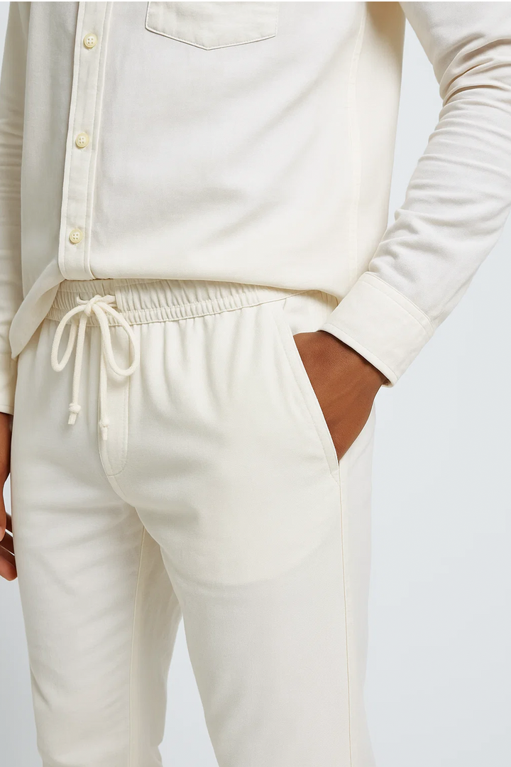Skinny Trousers | Lior – Eggshell