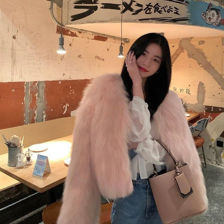 Amelia | Women’s Stylish Faux Fur Party Jacket