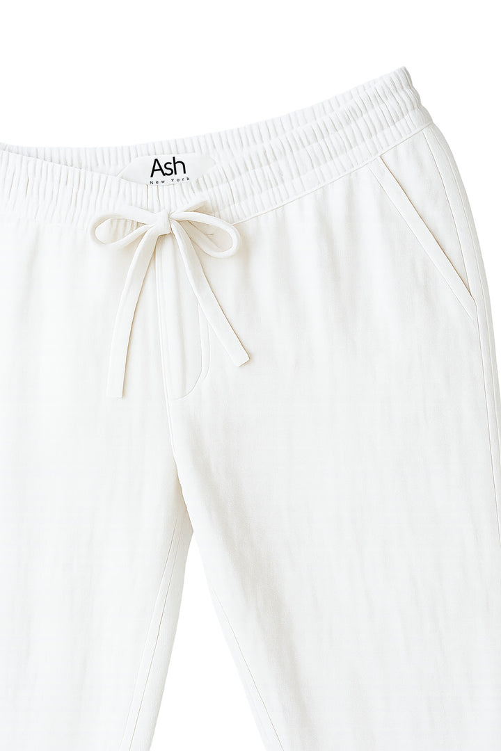 Relaxed Trousers | Elio – Bone White