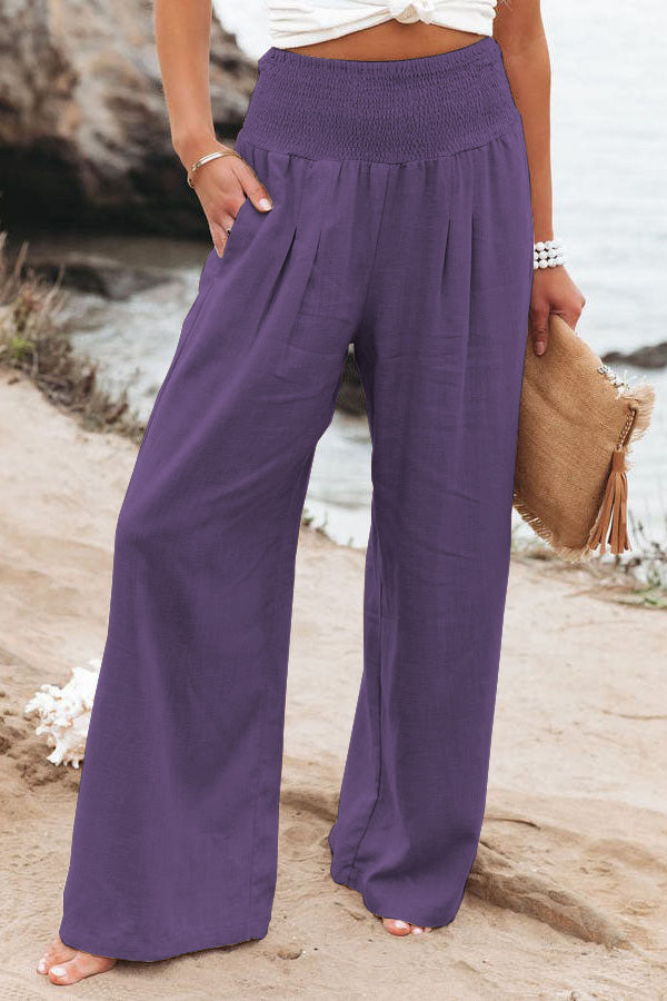 Mia | Women’s Wide Leg Vacation Trousers
