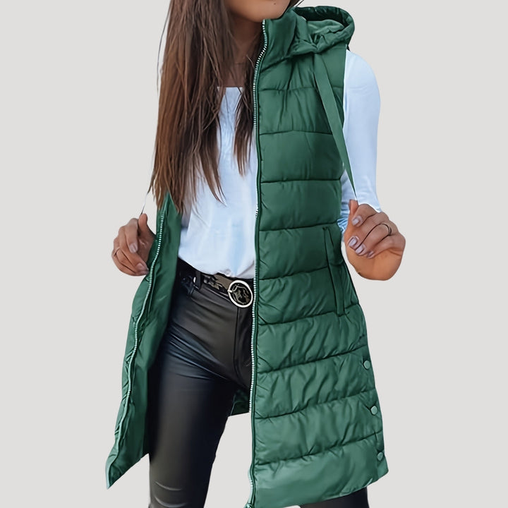 Blair | Winter Hooded Puffer Women Vest