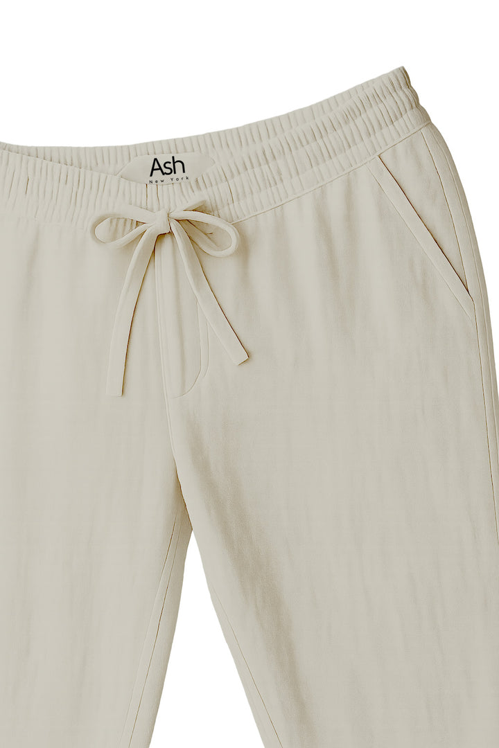 Relaxed Trousers | Nilo – Cream