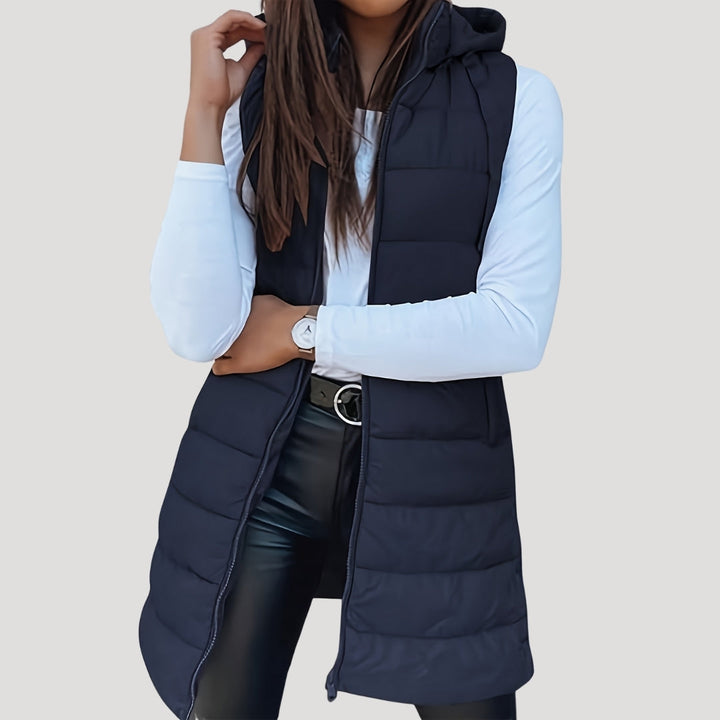 Blair | Winter Hooded Puffer Women Vest