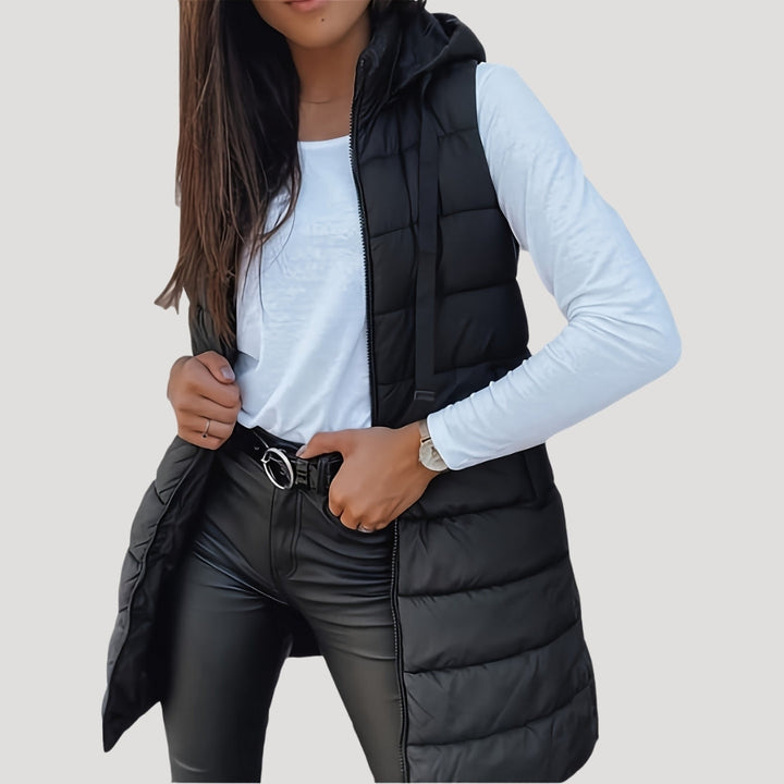 Blair | Winter Hooded Puffer Women Vest