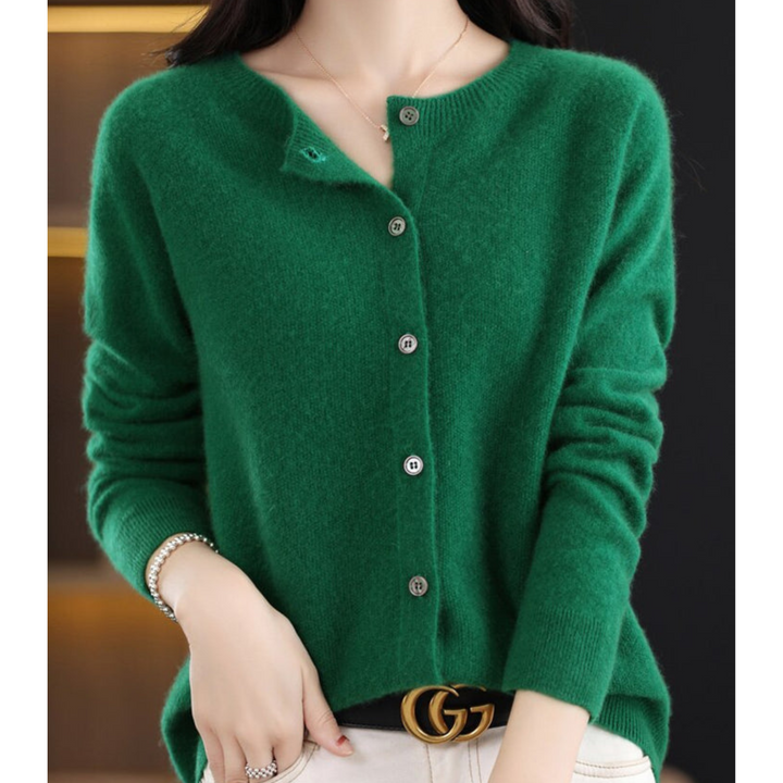 Jacqueline | Soft Button-Down Sweater for Women