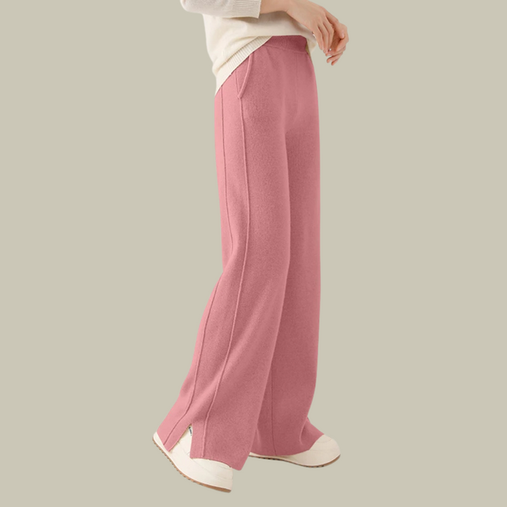 Jasmine | Women’s Elegant High Waist Classic Wool Trousers