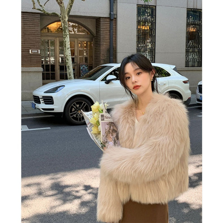 Amelia | Women’s Stylish Faux Fur Party Jacket