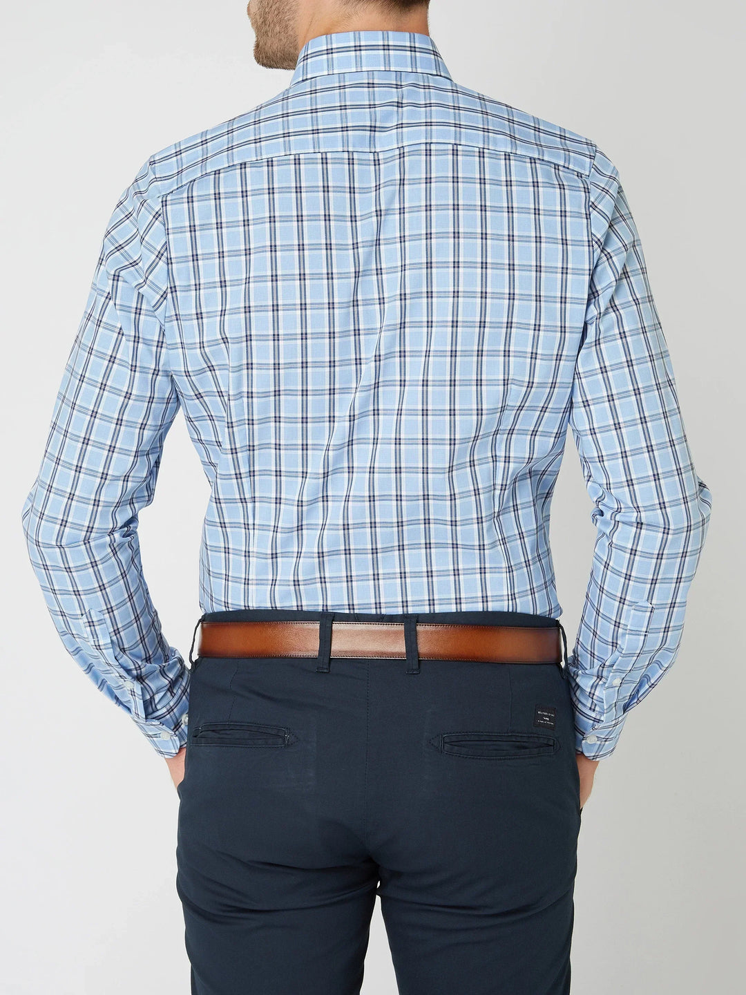 Jeffrey | Men's Checkered Button-Down Shirt