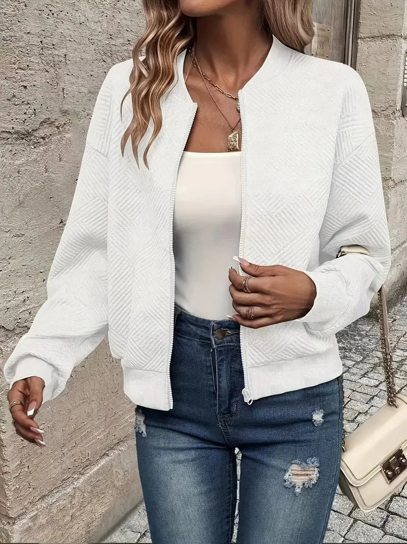 Emma | Women’s Winter Casual Zipper Long Sleeve Cardigan