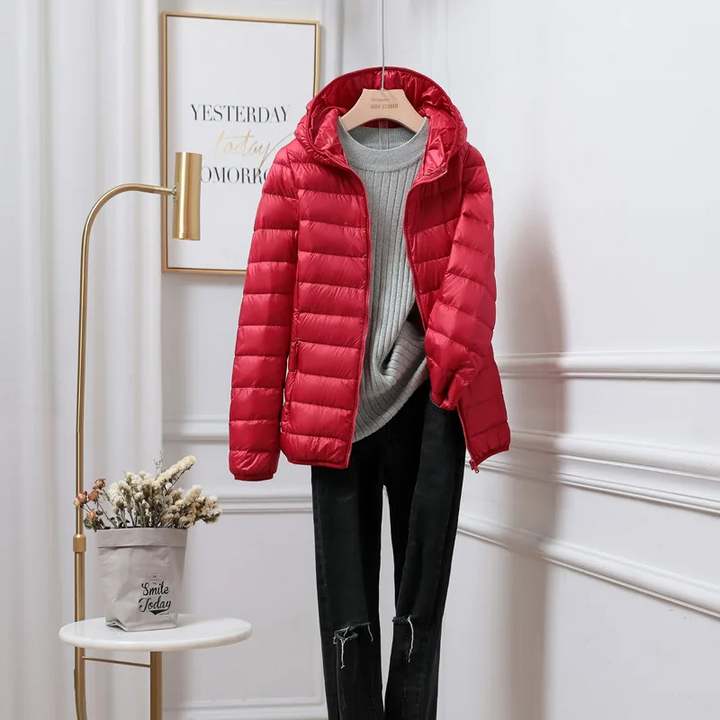 Daisy | Women's Slim Fit Mid-Length Puffer Jacket