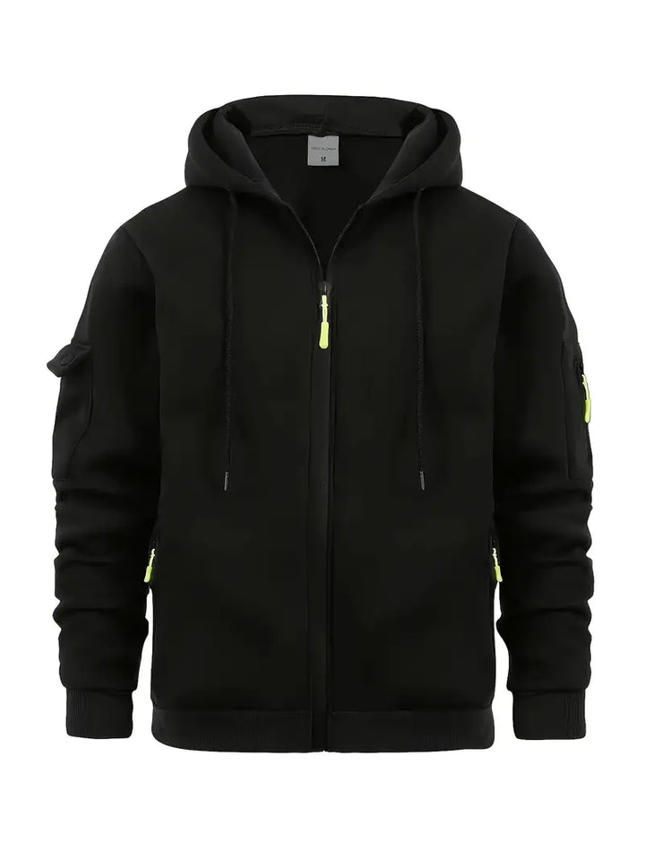 Jonathan | Men's Zip-Up Hoodie with Pockets
