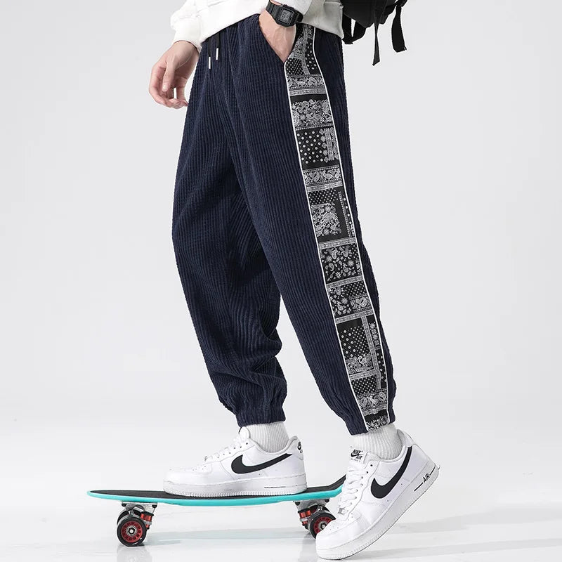Anthony | Men’s Casual Jogger Pants with Side Panels