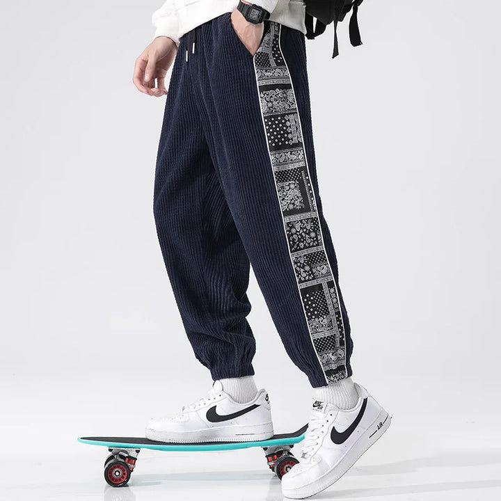 Anthony | Men’s Casual Jogger Pants with Side Panels