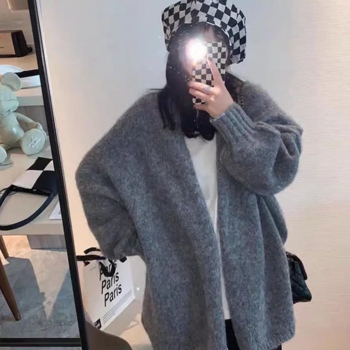 Dana  | Women’s Long Sleeve Relaxed Fit Layering Cardigan