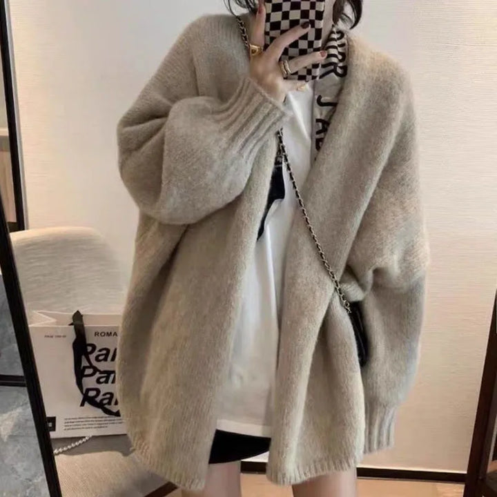 Dana  | Women’s Long Sleeve Relaxed Fit Layering Cardigan
