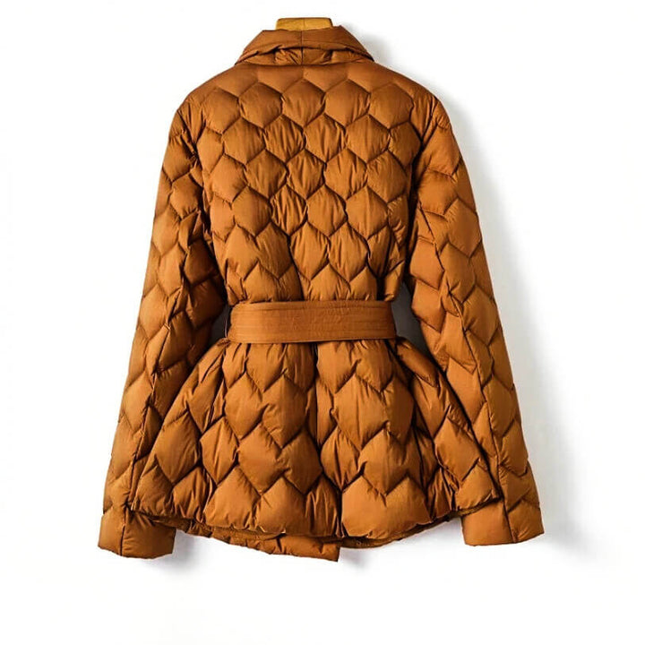 Grace | Women’s Quilted Belted Winter Puffer Coat