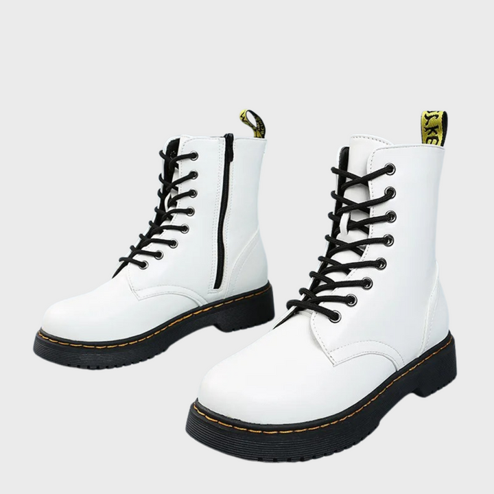 Ethan | Men’s Lace-Up Leather Combat Boots