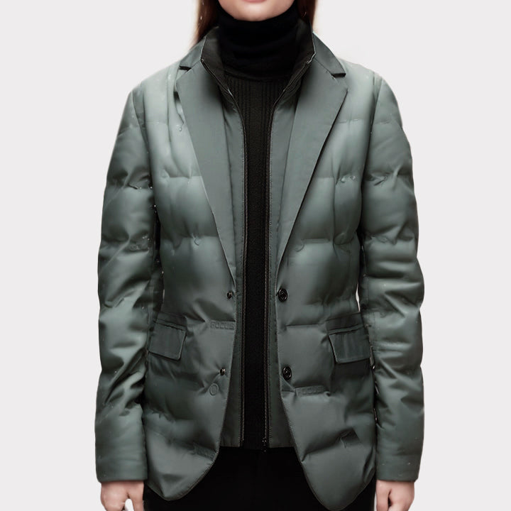 Chloe | Women’s Structured Puffer Style Winter Jacket
