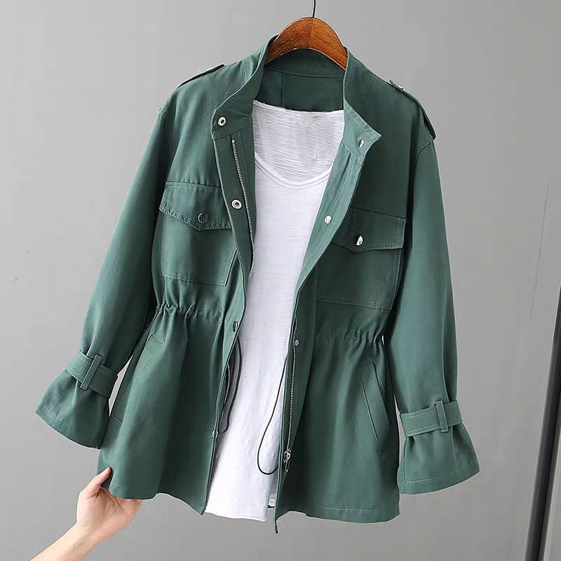 Audrey | Chic Women's Utility Jacket with Zipper