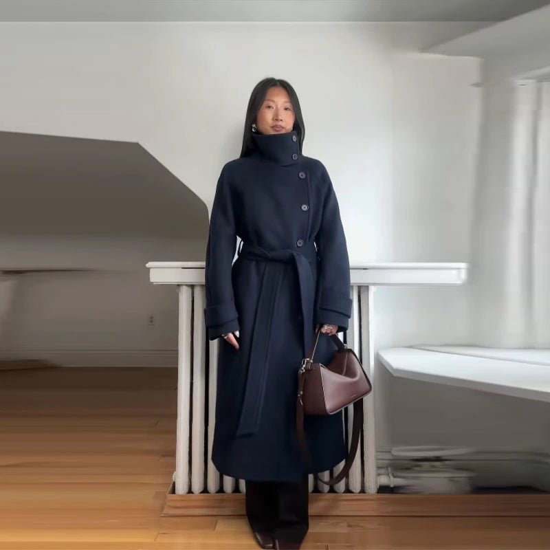 Alyssa | Women’s Winter Belted Cold Trench Coat