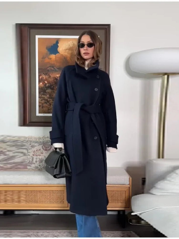 Alyssa | Women’s Winter Belted Cold Trench Coat