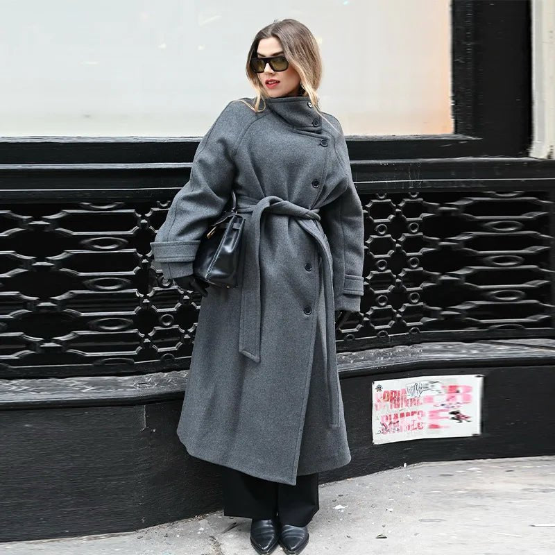 Alyssa | Women’s Winter Belted Cold Trench Coat