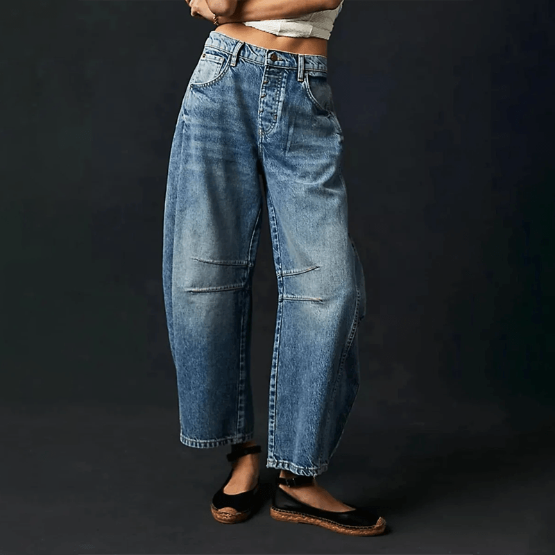 Emily | Women’s Relaxed Fit High Waist Pants
