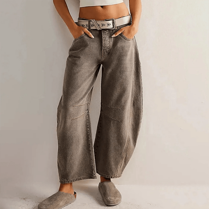 Emily | Women’s Relaxed Fit High Waist Pants