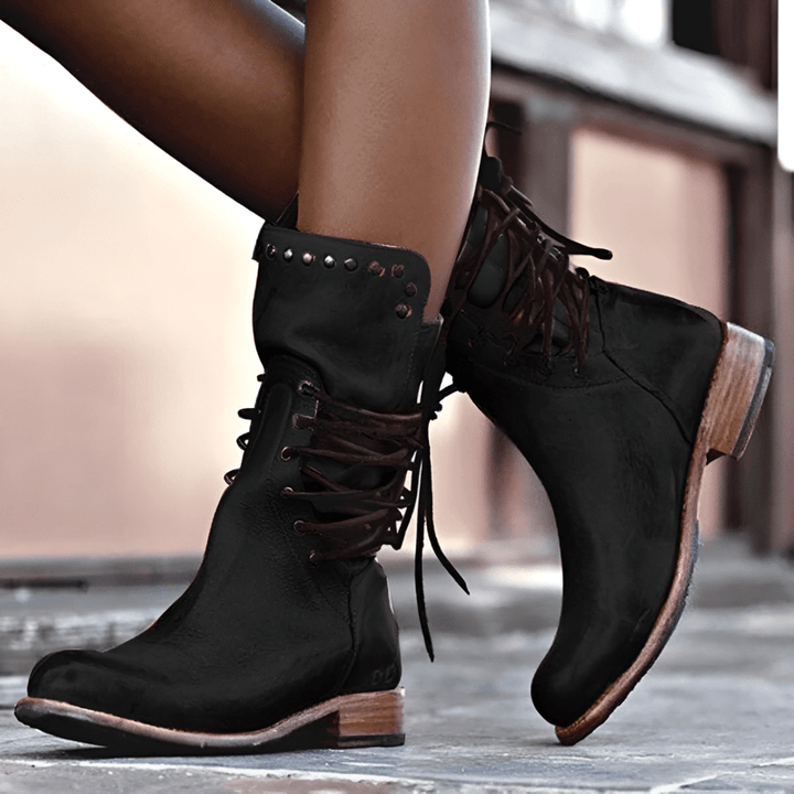 Riley | Women's Lace-Up Ankle Boots