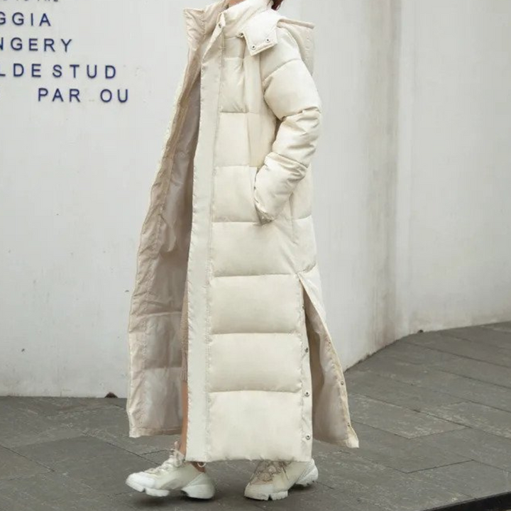 Fiona | Women’s Long Quilted Warm Winter Coat