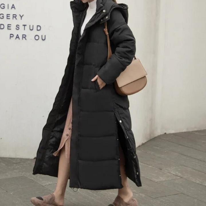 Fiona | Women’s Long Quilted Warm Winter Coat