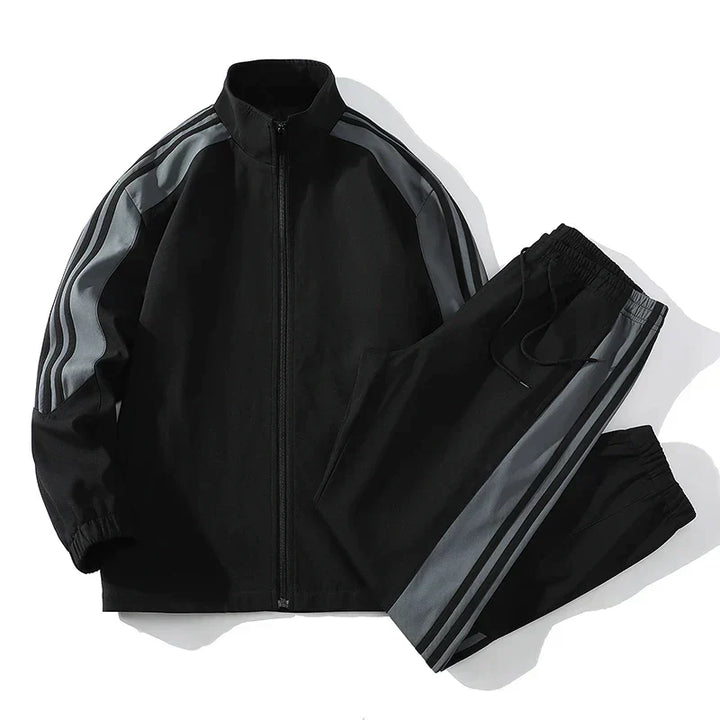 George | Men’s Sportswear Jogger Set with Zipper Jacket