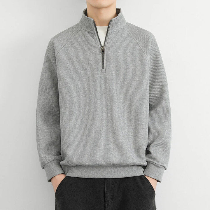 Jonathan | Men’s Winter Warm Casual Quarter Zip Sweater