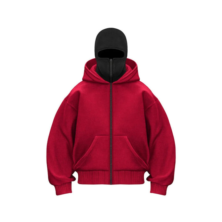 Joseph | Men’s Winter Full Zip Face Cover Hoodie Jacket