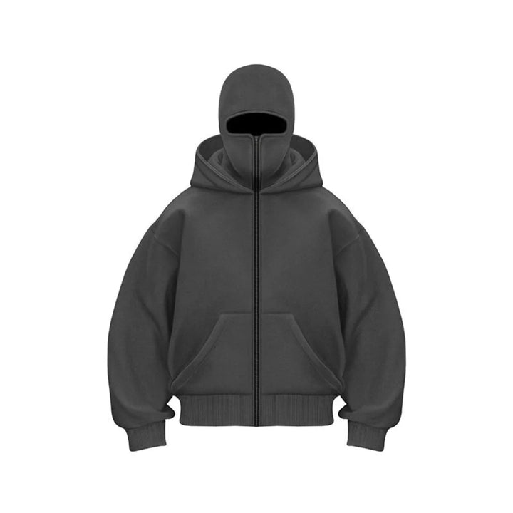 Joseph | Men’s Winter Full Zip Face Cover Hoodie Jacket