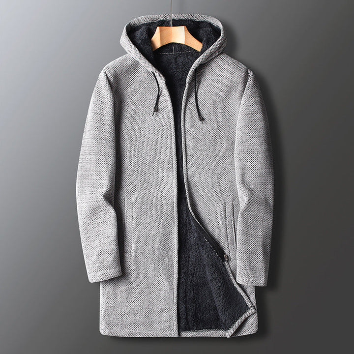 John | Men's Trendy Full-Length Hooded Coat