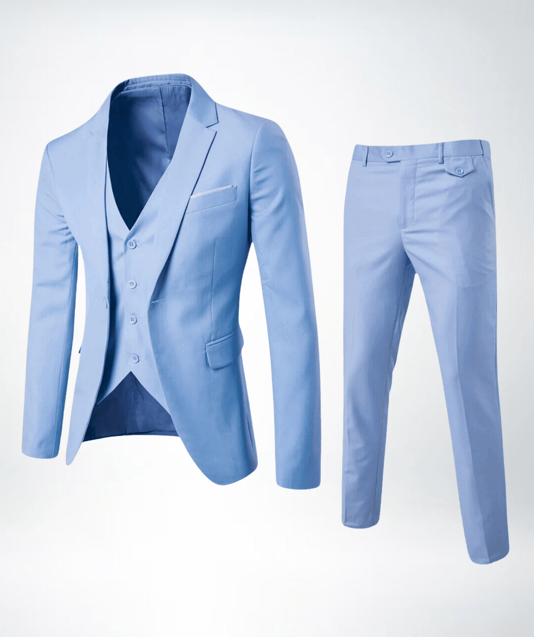 Eric | Men Three Piece Classic Formal Suit Set